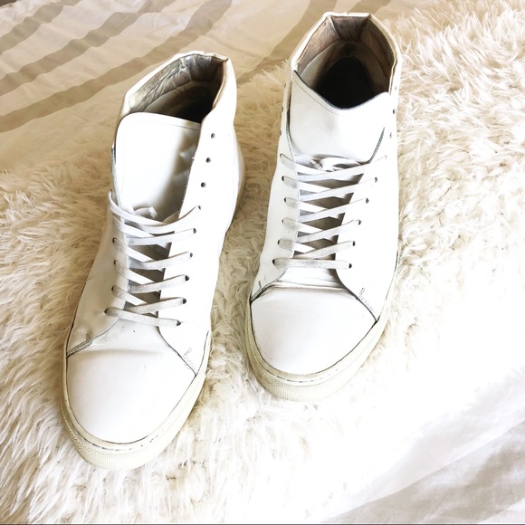 minimalist high top sneakers